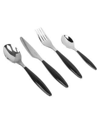Set tacamuri 24 de piese, gri, Feeling - GUZZINI